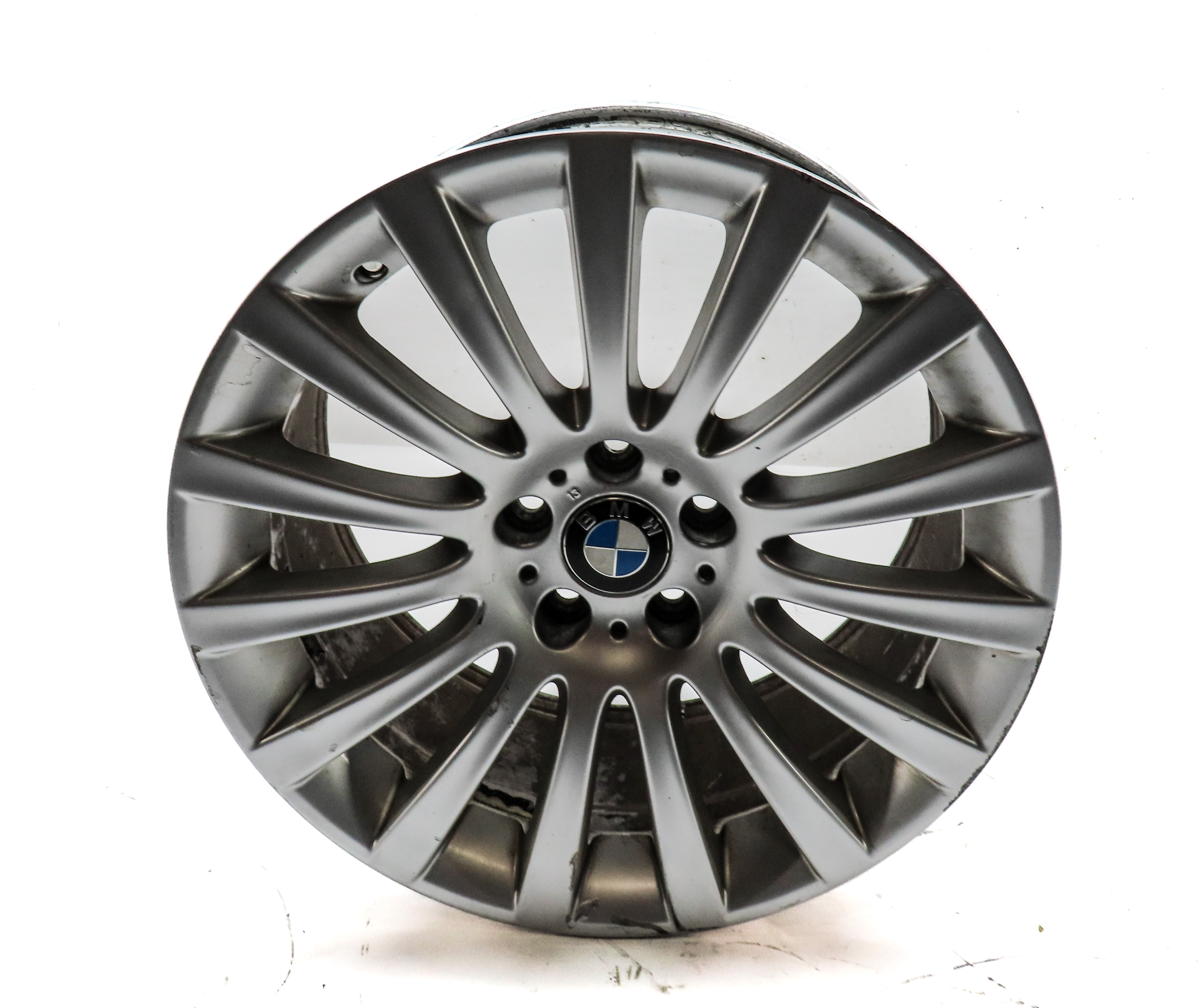 09-17 BMW 535iGT 550iGT 740i 750i 760i B7 (F01 F07) 19x8.5 FRONT SPOKE WHEEL RIM — exact item pictured